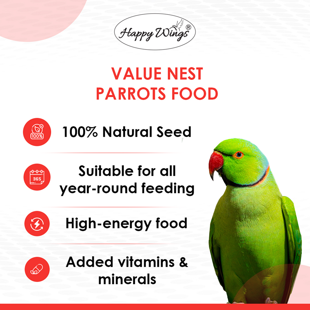 Value Nest Parrot Bird Food image 2