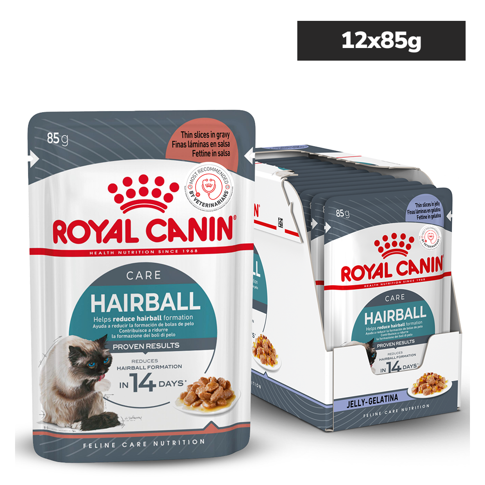 Royal Canin Hairball Care Wet Cat Food (85g Pouch) image 9