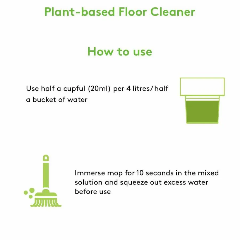 Born Good Turkish Apple Wood Fragrance Plant Based Disinfecting Floor Cleaner for Dogs and Cats image 6