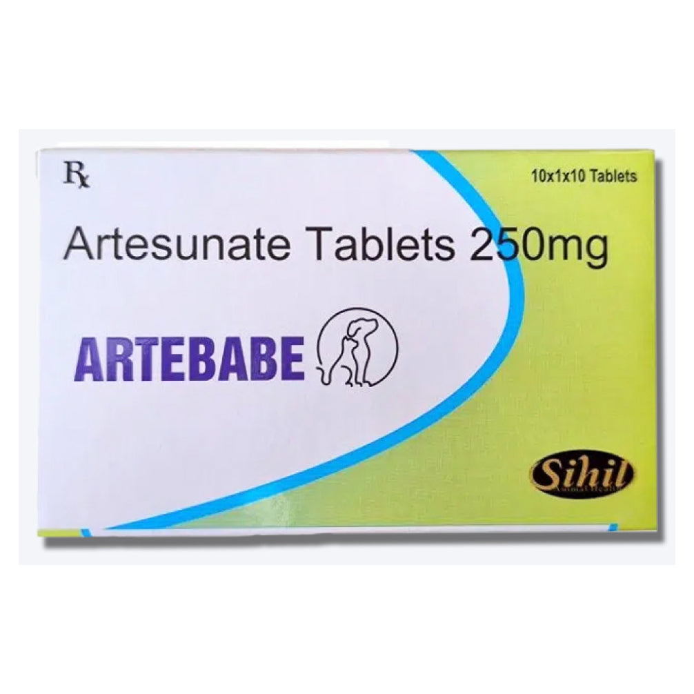 Sihil Artebabe 250mg Tablets (Artesunate) for Dogs and Cats