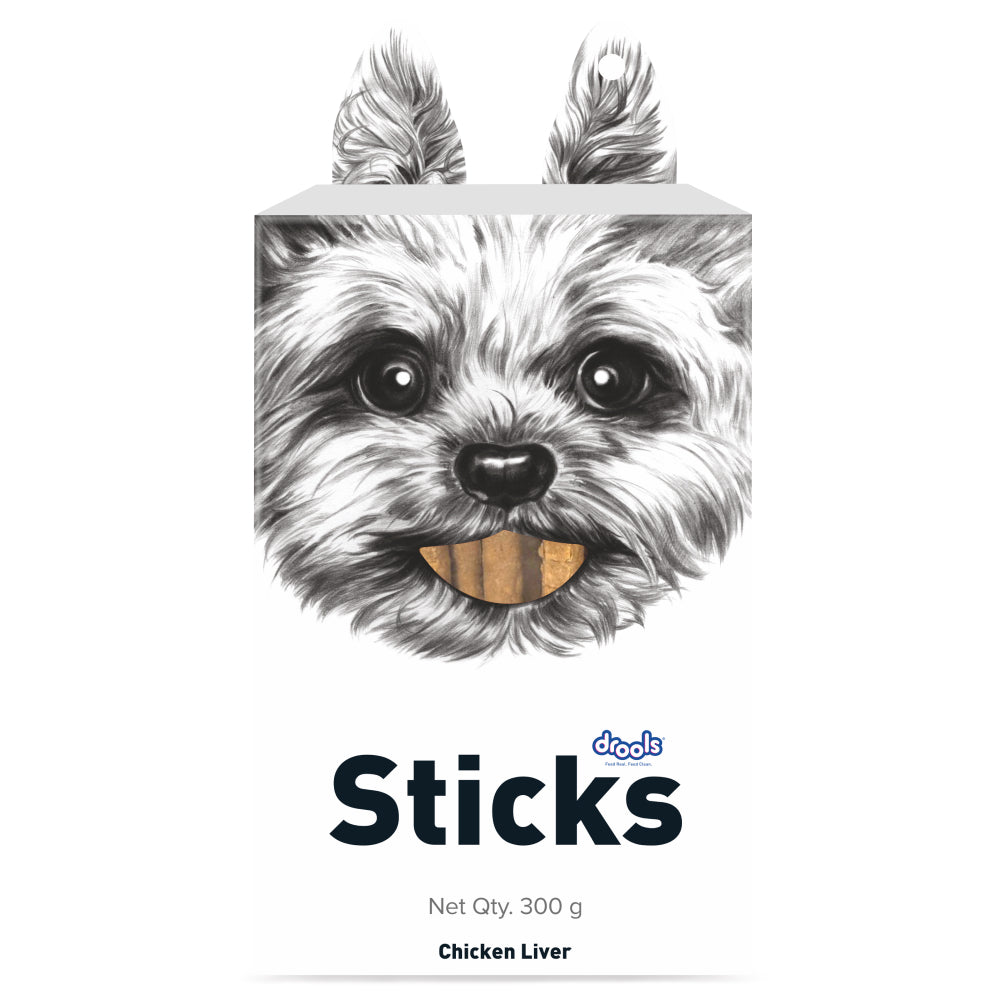 Drools Chicken Liver Sticks Dog treats