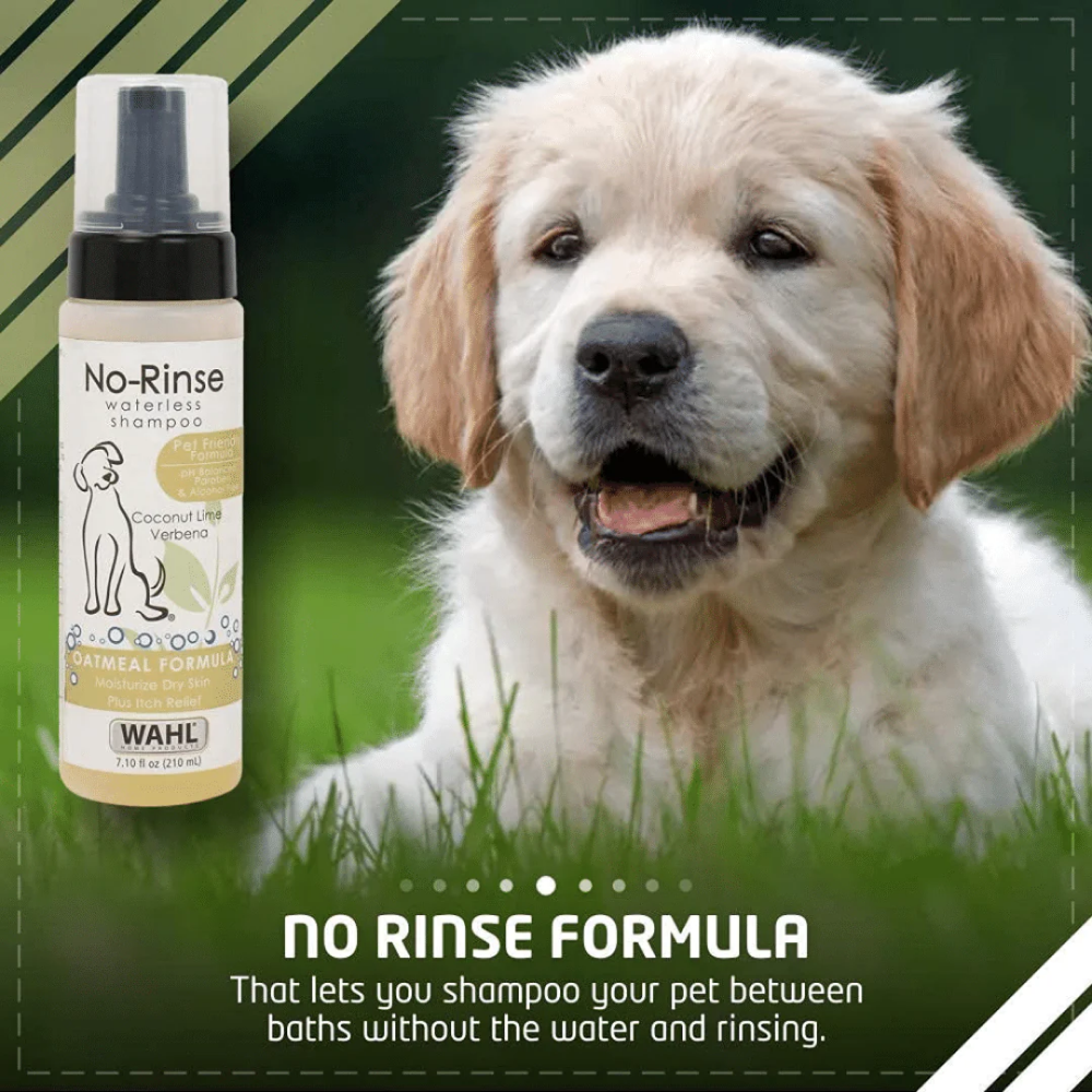 Wahl No Rinse Oatmeal Shampoo for Dogs image 4