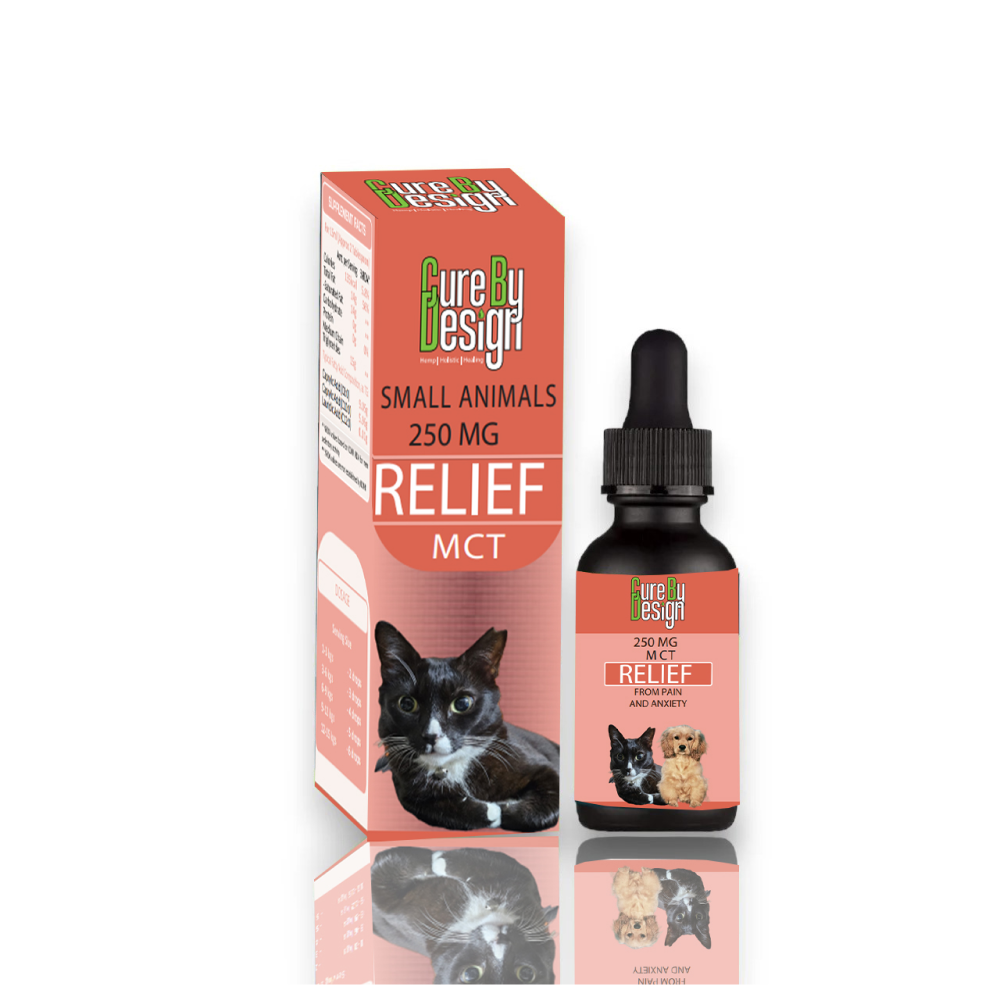 Cure By Design 250mg MCT Relief Oil for Small Animals image 5