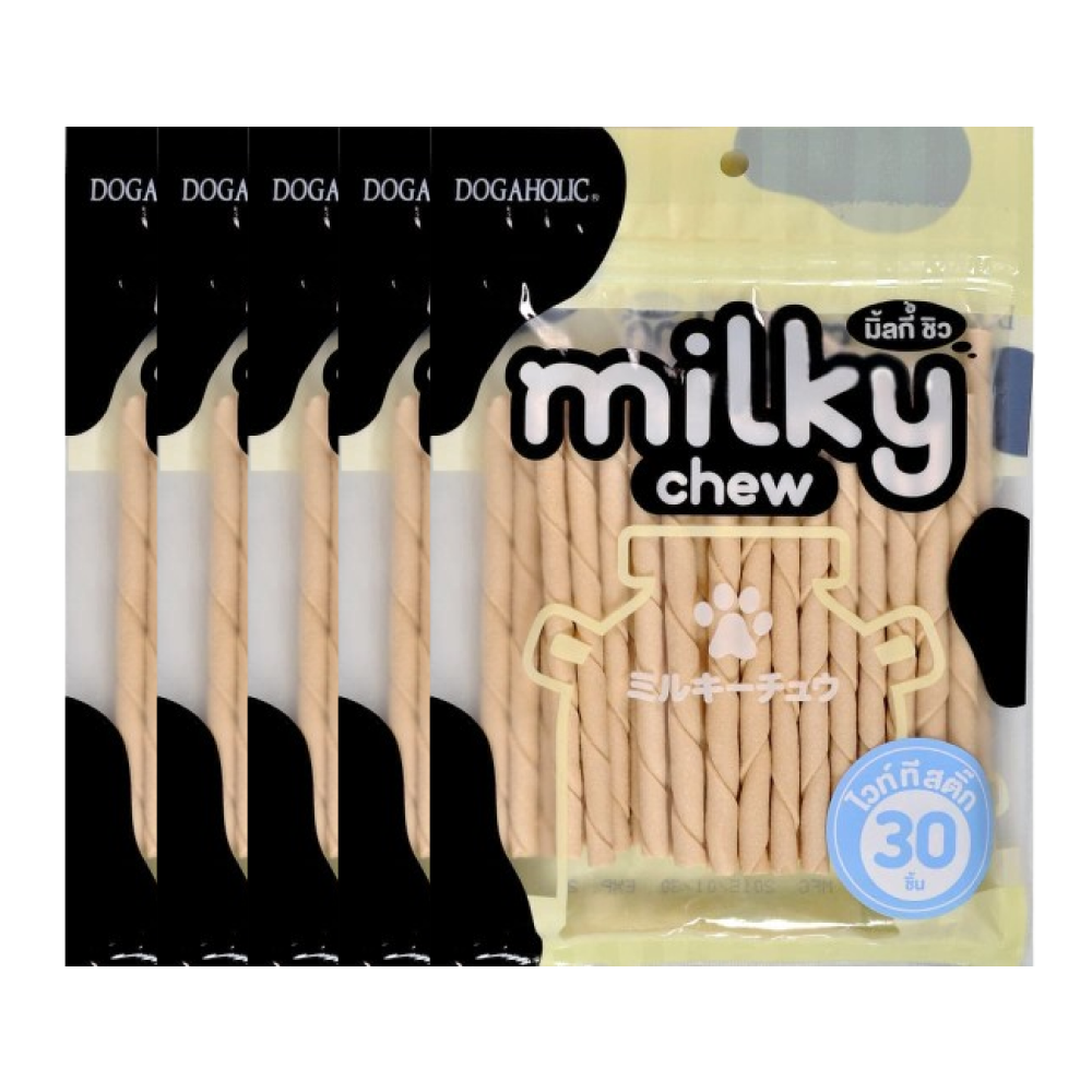 Dogaholic Milky Chew Stick Style Dog Treats image 8