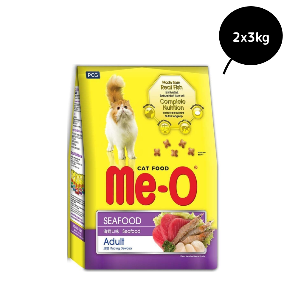 Me O Seafood Adult Cat Dry Food image 5
