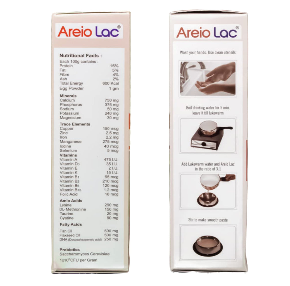 Areion Vet Areio Lac Weaning Supplement for Puppies and Kittens (milk replacer) image 3