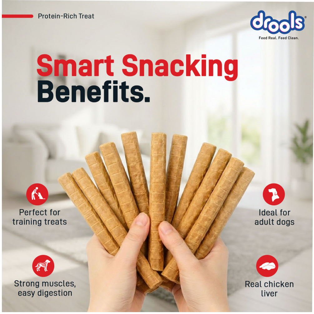 Drools Chicken Liver Sticks Dog treats image 6