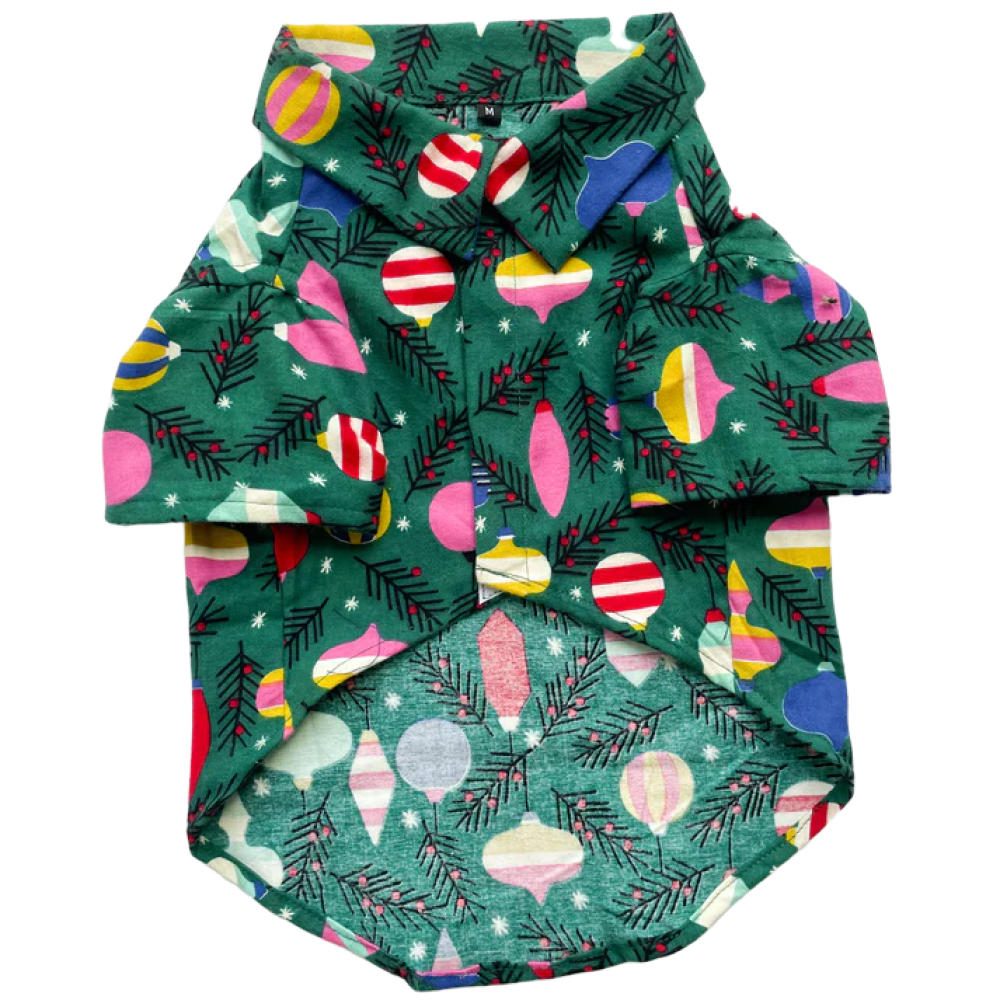 Pawgypets Warm Winter Shirt for Dogs and Cats (Green) image 3