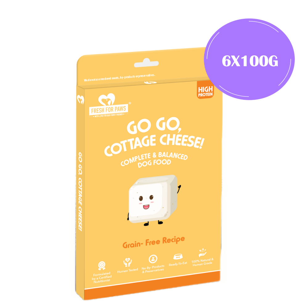Fresh For Paws Go Go Cottage Cheese Dog Wet Food (100g) image 10