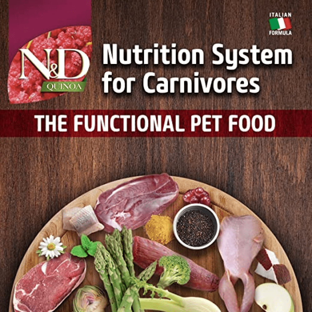 Farmina N&D Quinoa Lamb Mint & Fennel Digestion Grain Free Adult Dry Dog Food image 6
