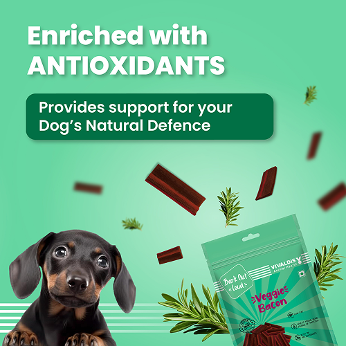 Bark Out Loud by Vivalidis Veggie Bacon Vegan Spanish Dog Treats image 4