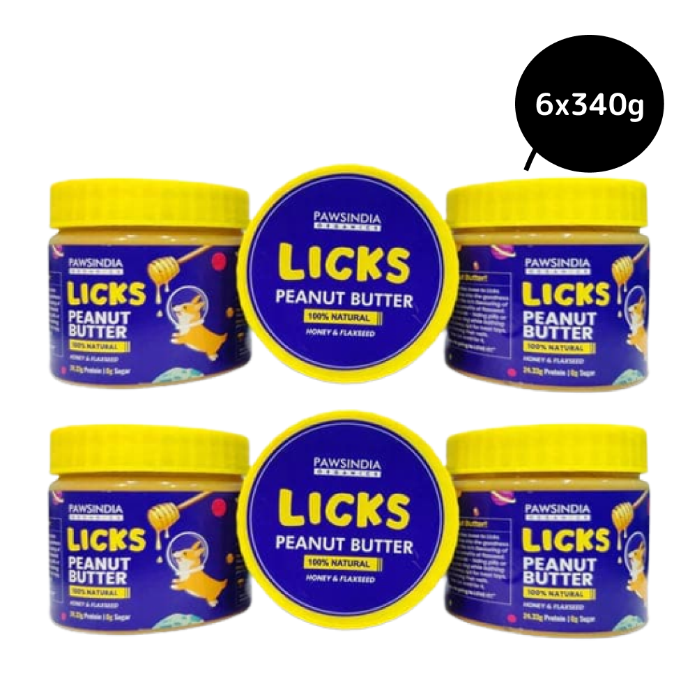 Pawsindia Organics Licks Peanut Butter for Dogs image 5