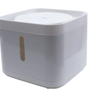 M Pets Volga Drinking Fountain for Dogs (White)