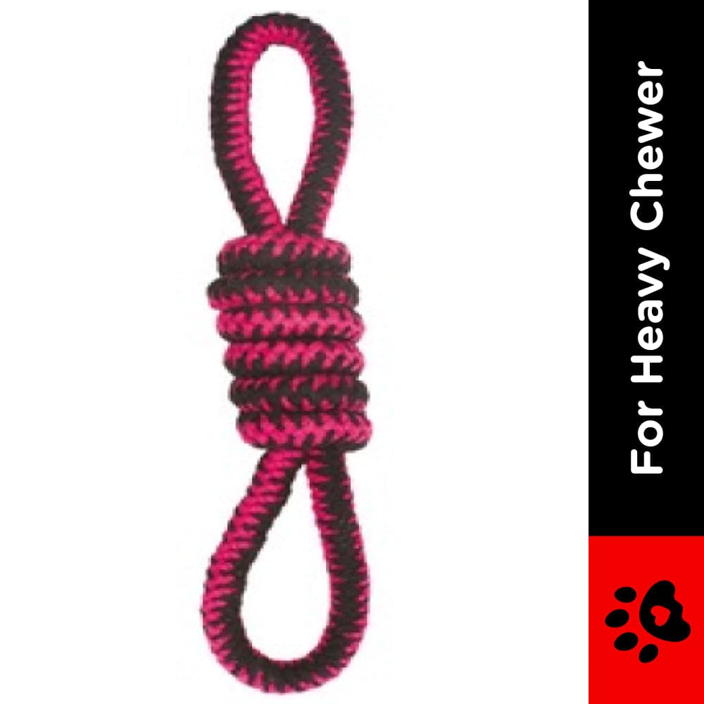 M Pets Twist Node Toy for Dogs (Pink) image 2