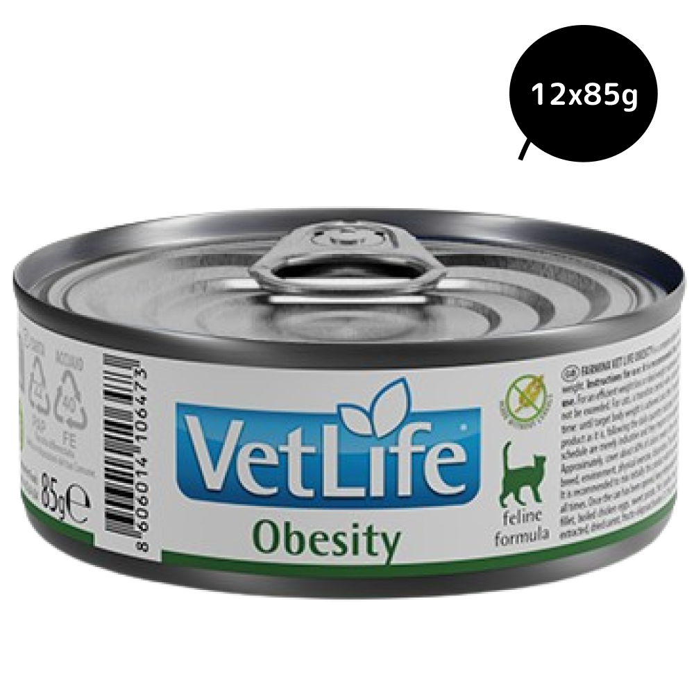 Farmina Vet Life Obesity Feline Formula Diet Cat Wet Food image 6