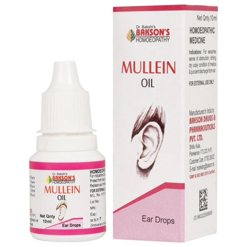 Bakson Mullein Oil for Dogs & Cats