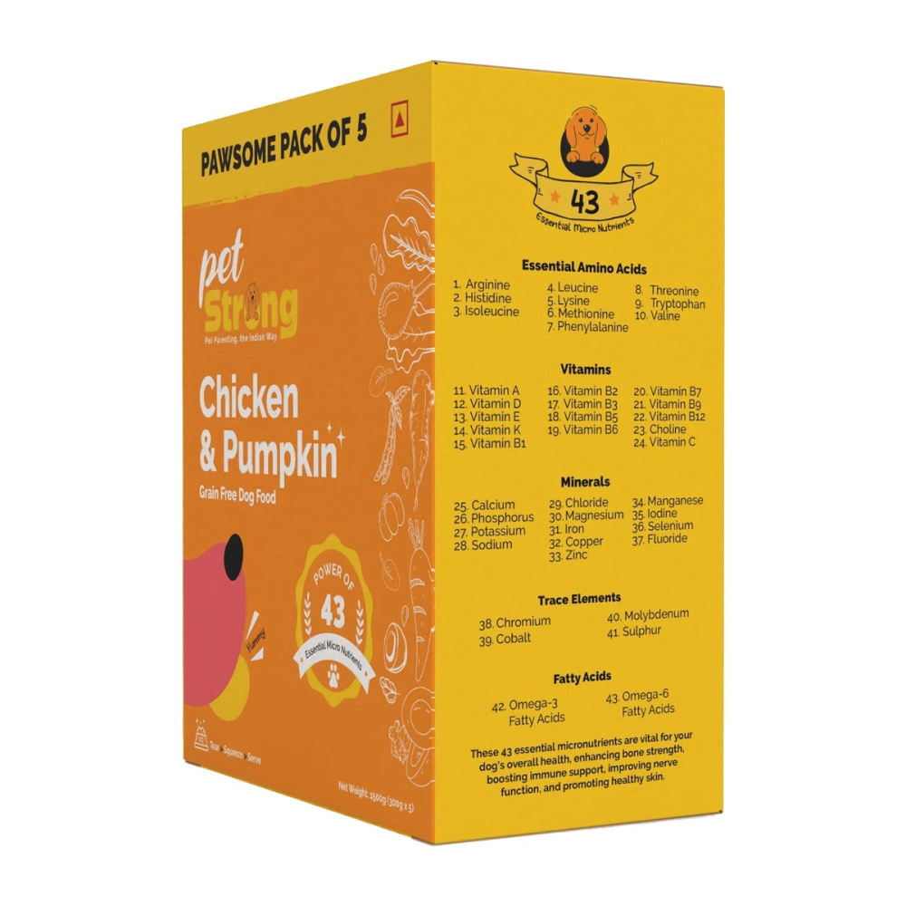 PetStrong Chicken and Pumpkin Grain Free Fresh Food for Dogs image 3