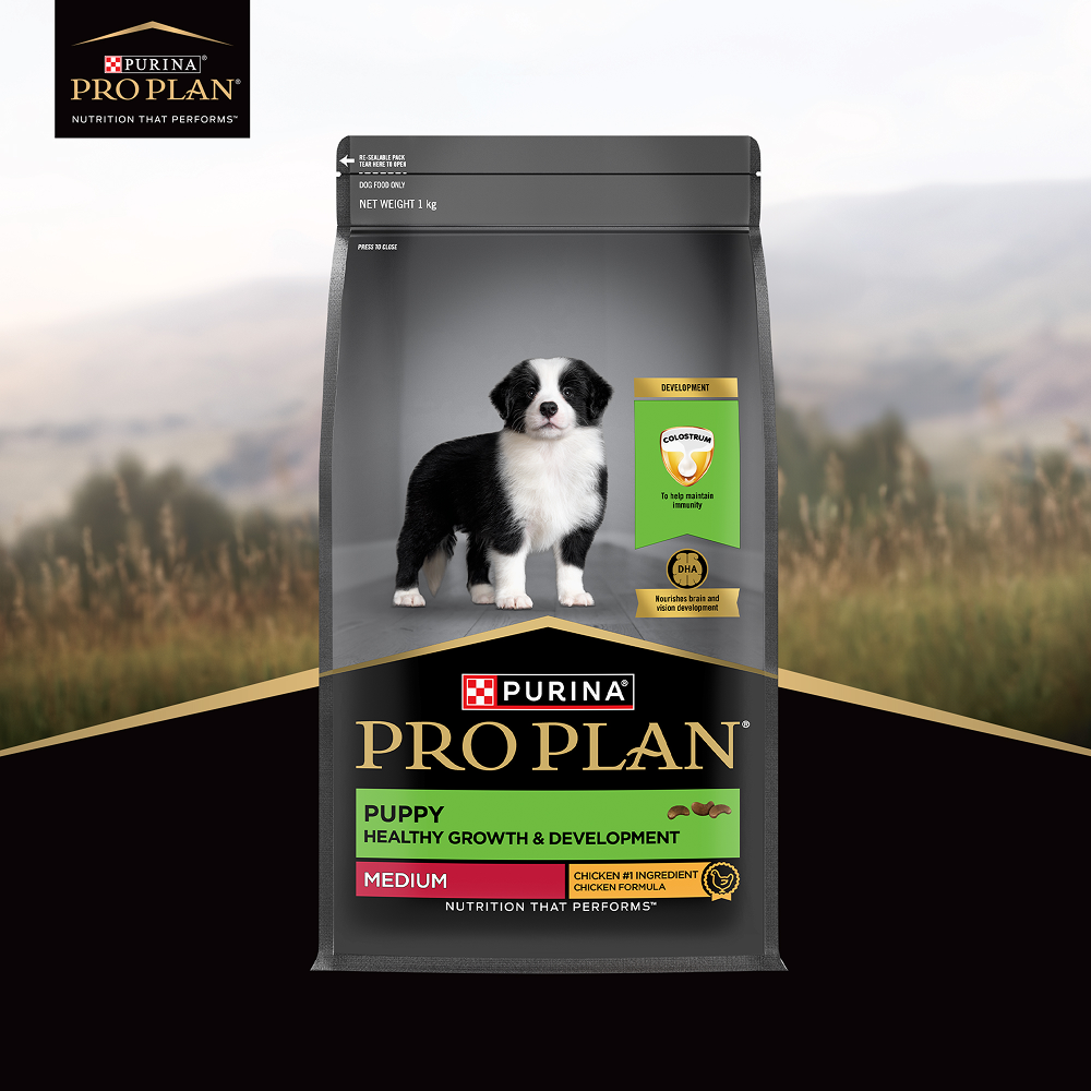 Purina Pro Plan Chicken Medium Breed Puppy Dog Dry Food (New Improved Formula) image 4