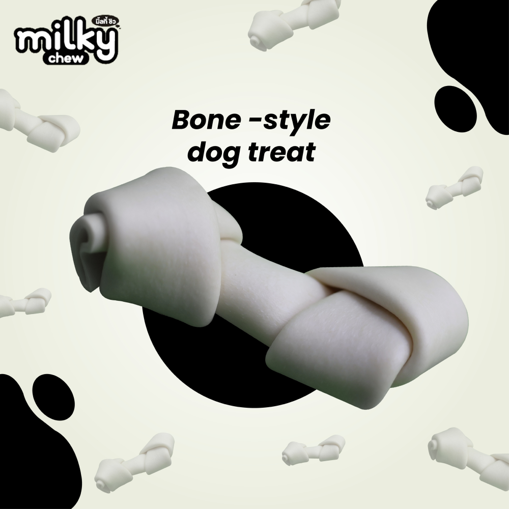 Dogaholic Milky Chew Bone Style Dog Treats image 6