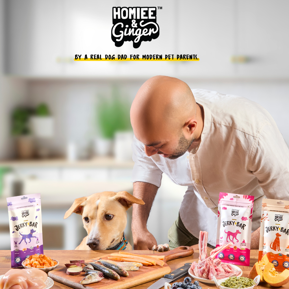 Homiee & Ginger Air Dried Grain Free Chicken Jerky Bar Dog Treats image 10