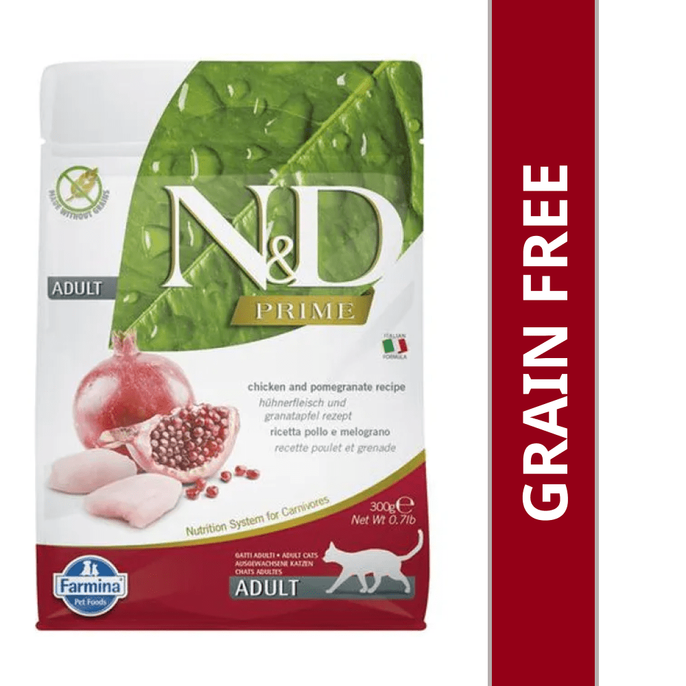 Farmina N&D Prime Chicken & Pomegranate and Ocean Herring & Orange Grain Free Adult Cat Dry Food Combo image 8