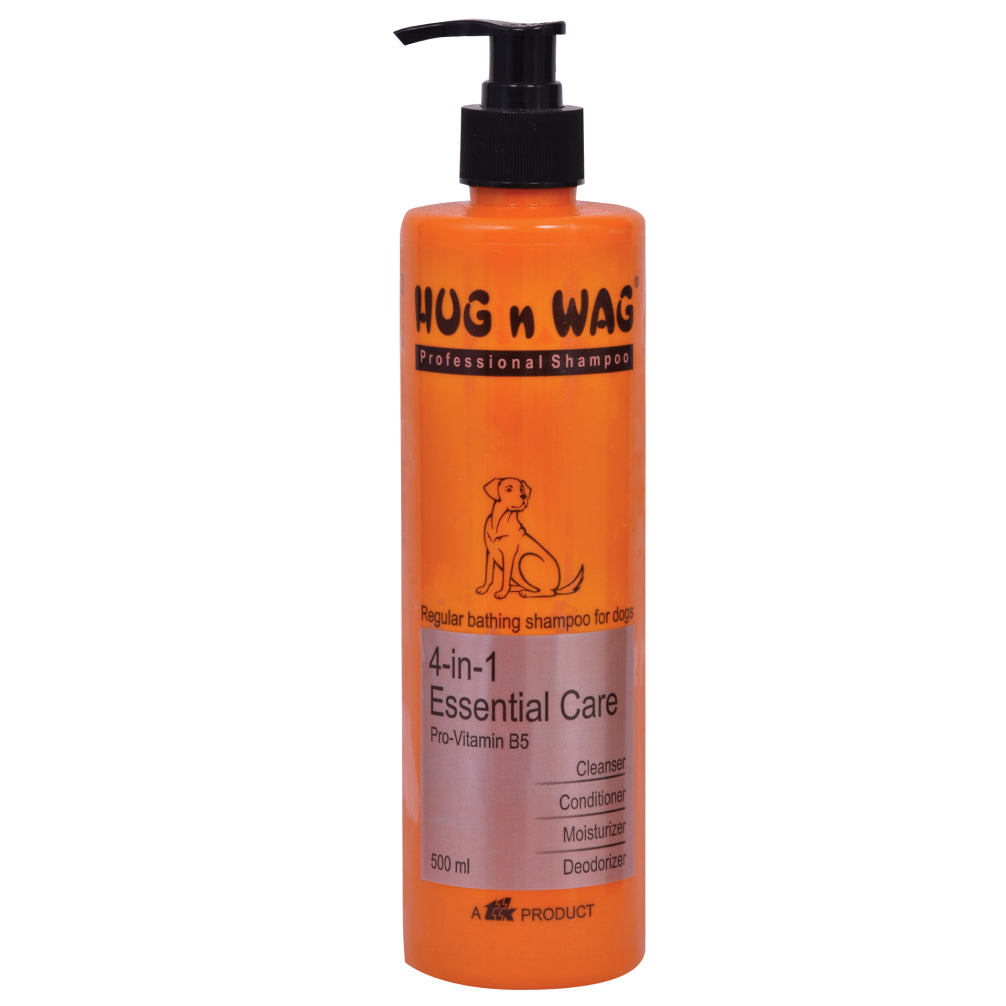 Ttk Hug n Wag Professional 4 in 1 Essential Care Shampoo with Pro Vitamin B5 for Dogs image 1