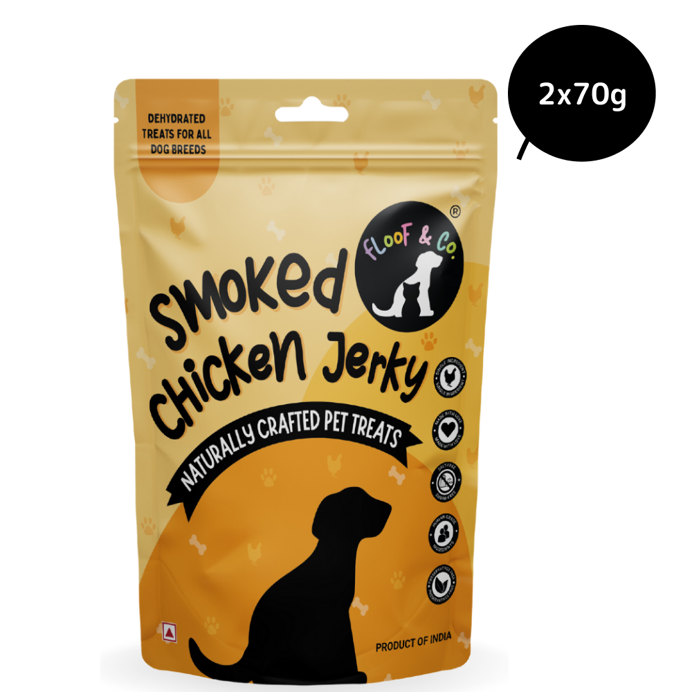 Floof & Co Smoked Chicken Jerky Dog Treats image 7