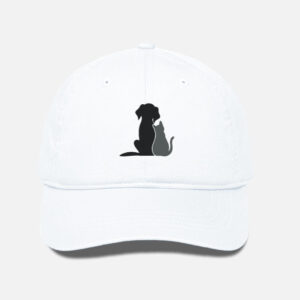 EverythingBoho Cat & Dog Friendship BaseBall Cap