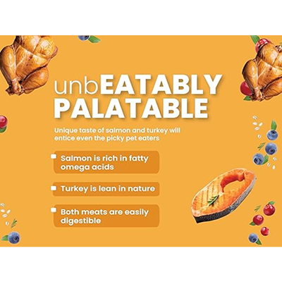 Bark Out Loud Salmon & Turkey Adult Dog Dry Food image 5