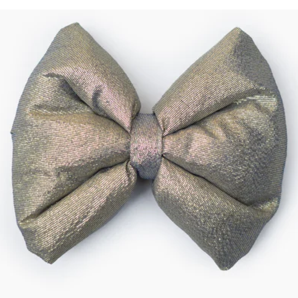 Pawgypets Party Wear Bowtie For Dogs and Cats (Gold) image 2