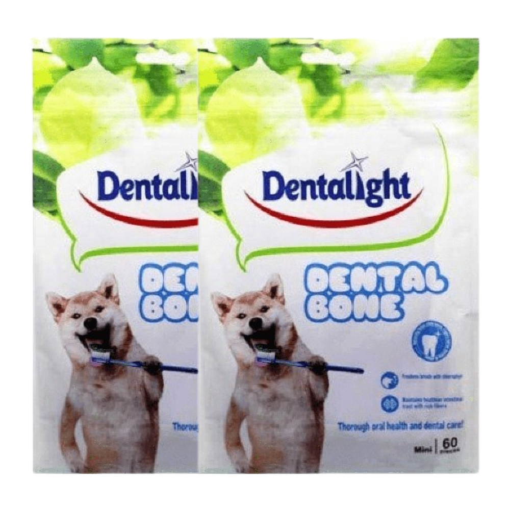 Gnawlers Dentalight Dental Bone Dog Treats image 3