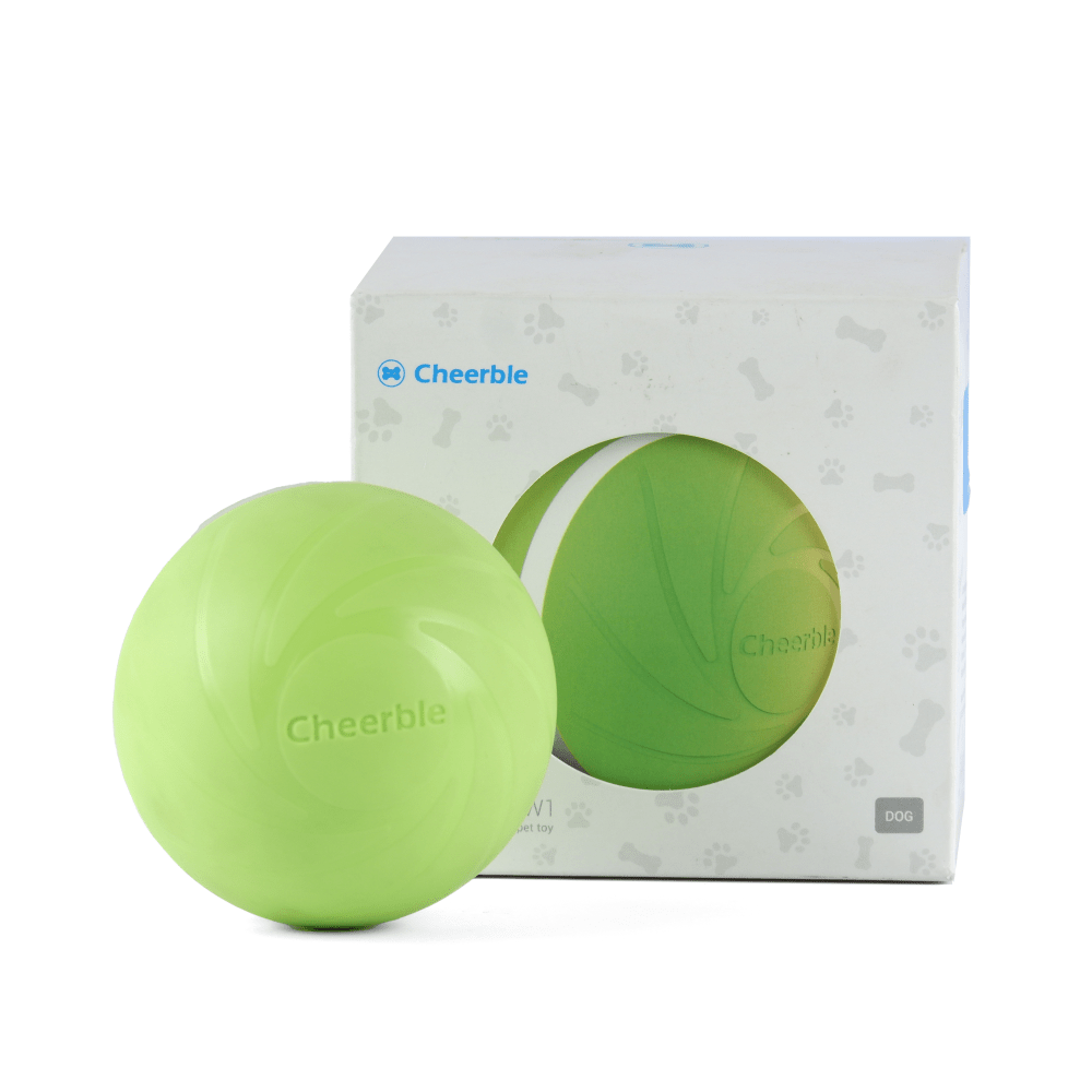 Cheerble Wicked Ball Interactive Toy for Dogs (Green) image 3