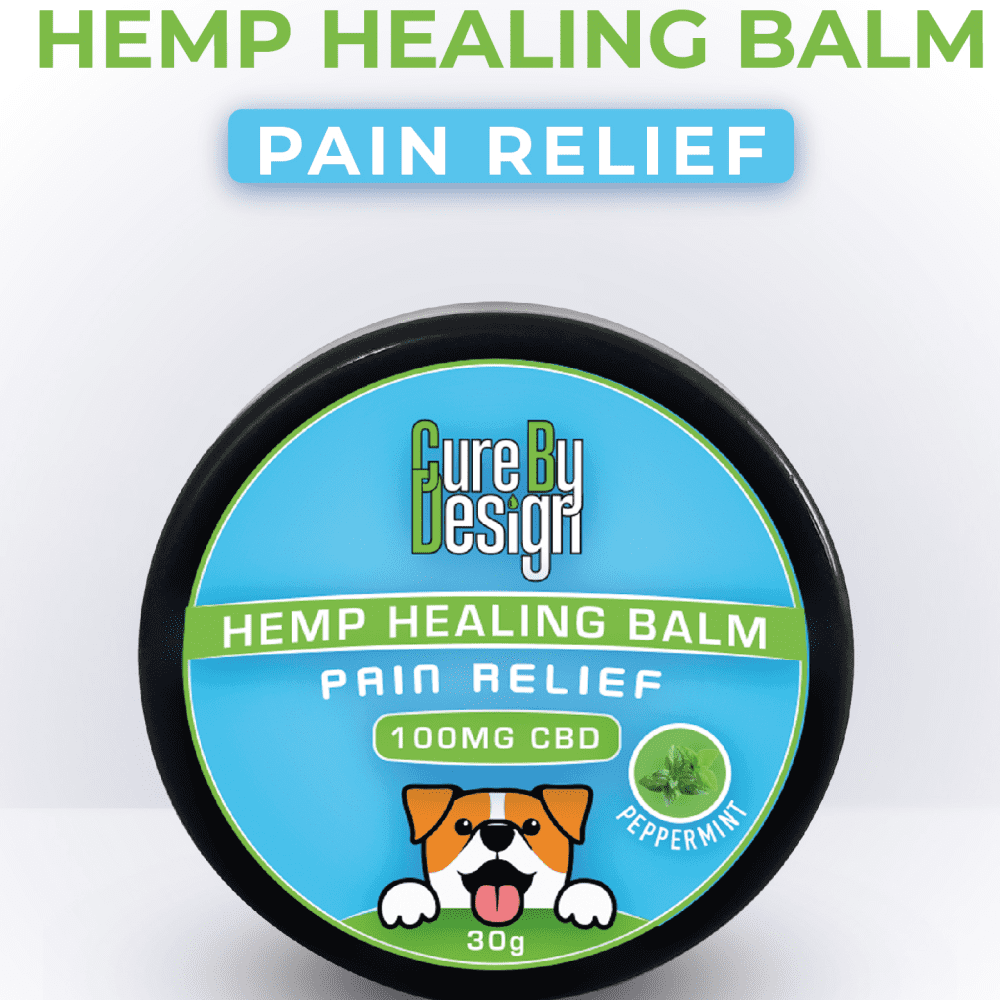 Cure By Design 100mg CBD Pain Relief Hemp Healing Balm for Dogs and Cats image 3
