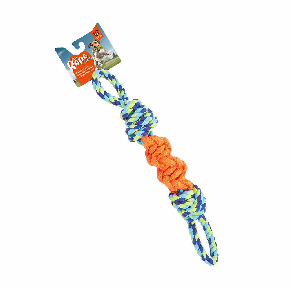 Barkbutler x Fofos Flossy Rope Toy for Dogs