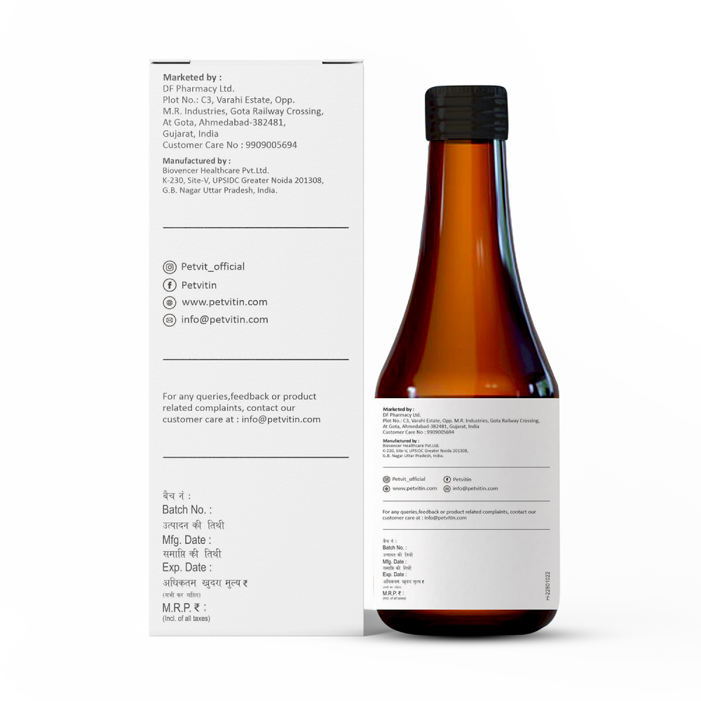 Petvit Omega 3 + 6 Syrup for Dogs and Cats image 3