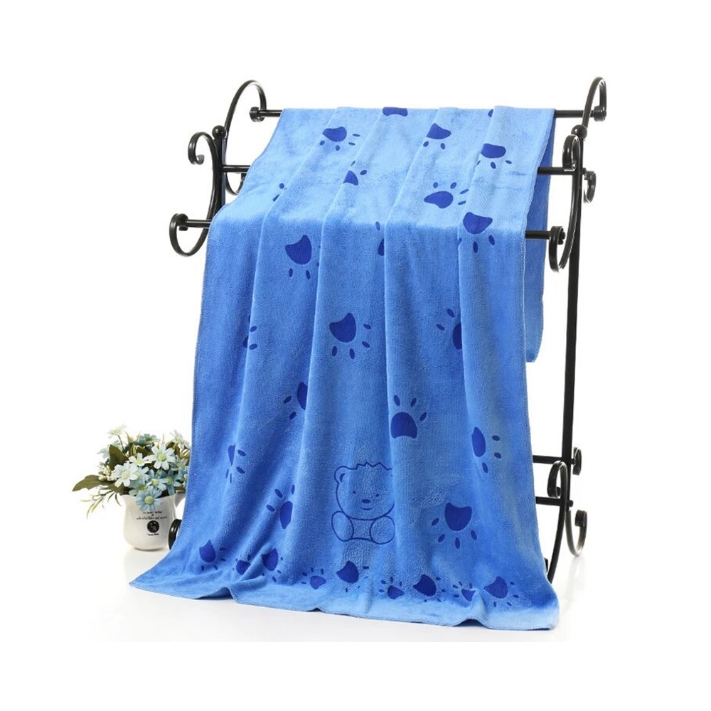KUTKUT Looluuloo Microfiber Drying Towels for Dogs (Blue) image 3