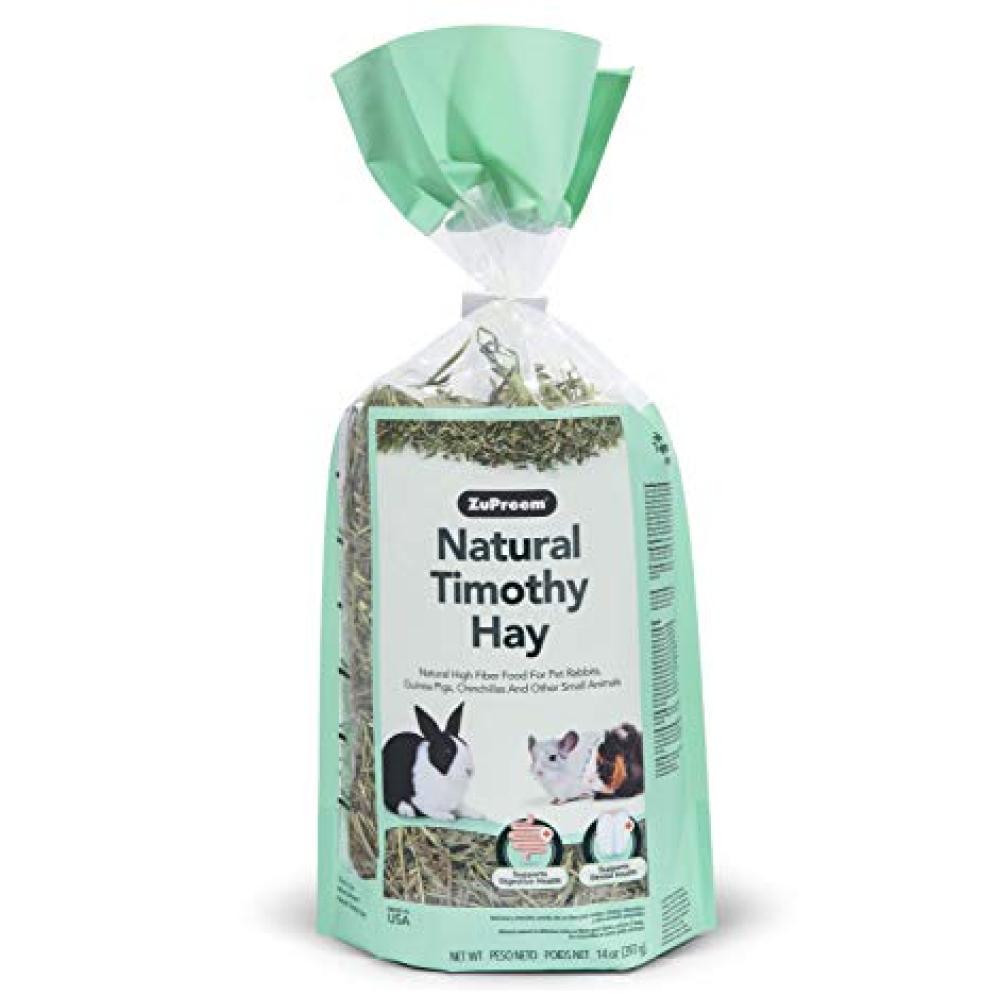 Zupreem Timothy Naturals Premium Timothy Hay for Rabbits, Hamsters and Guniea Pigs
