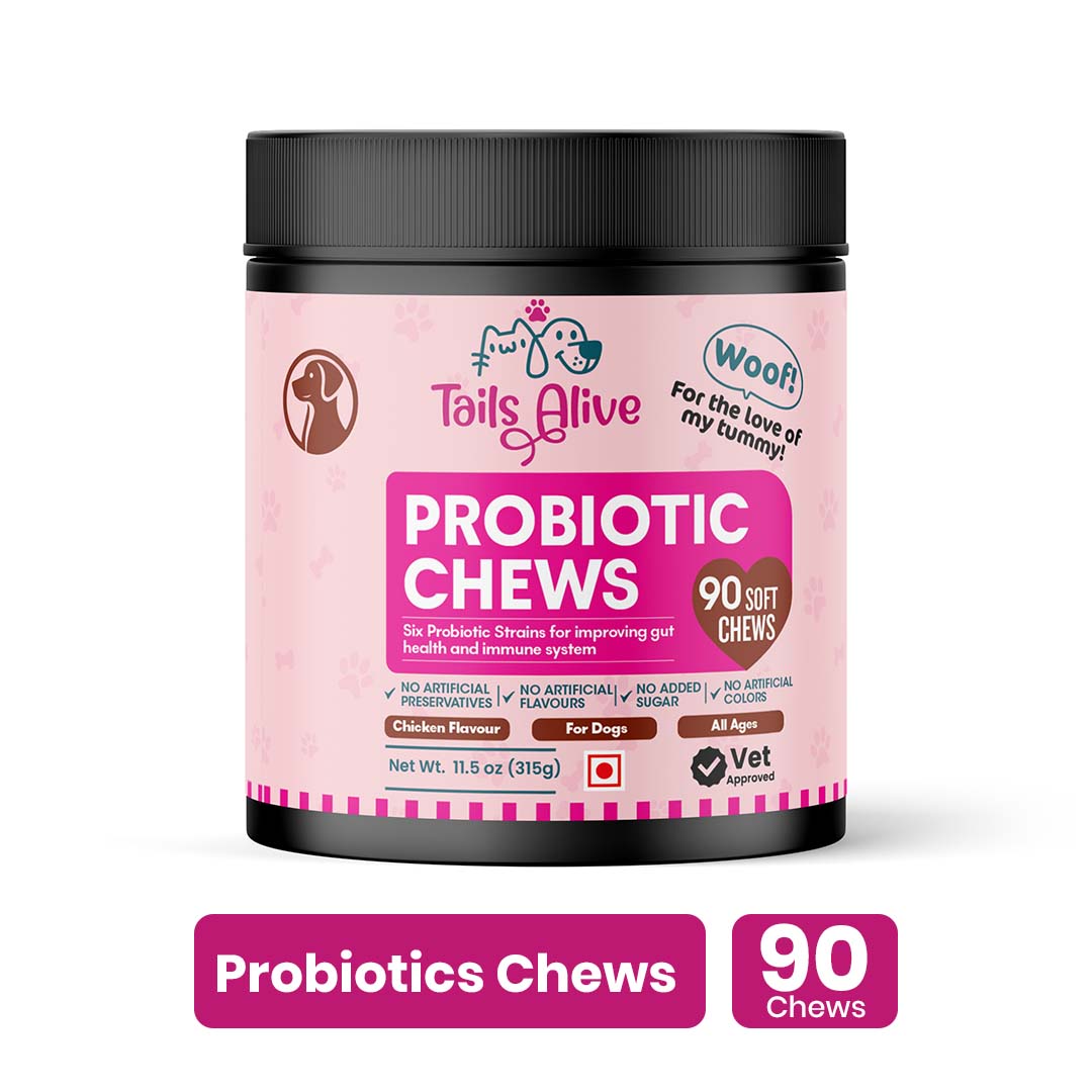 TailsAlive Probiotic Chicken Flavor Soft Chews Supplements for Dogs image 10