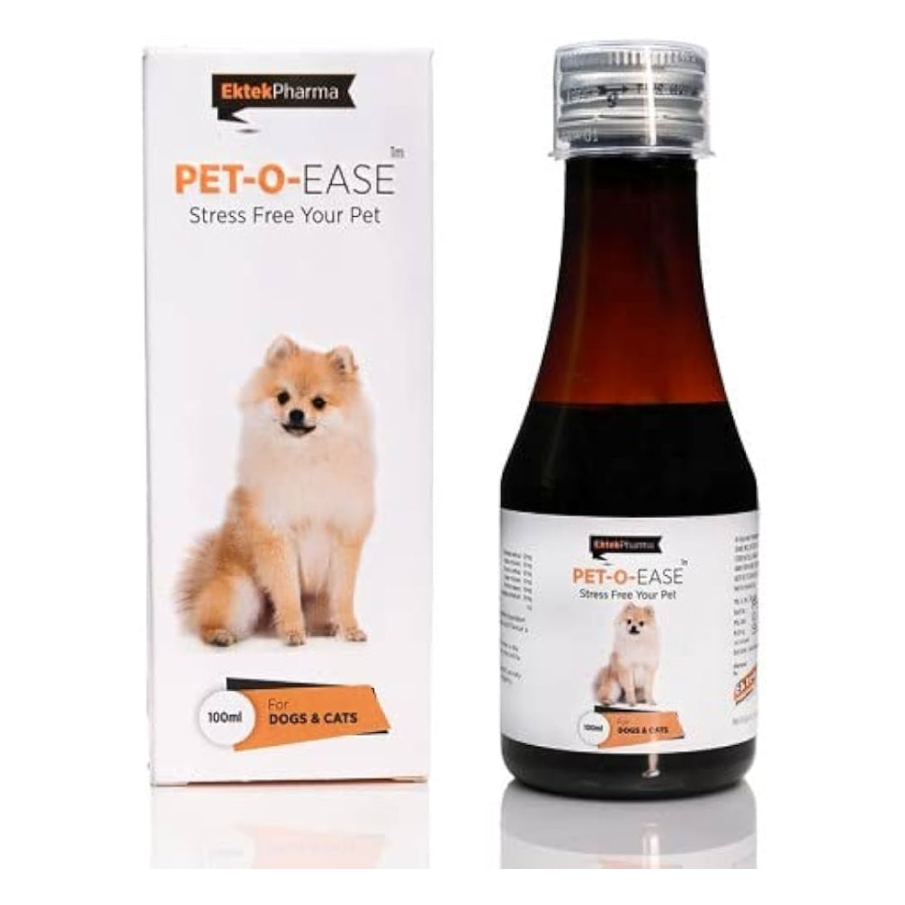 Ek Tek Pet O Ease Syrup for Dogs and Cats