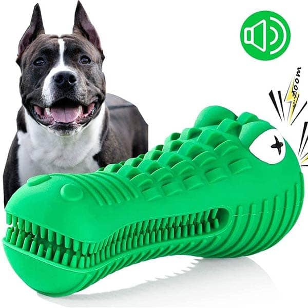 Pawsindia Croc Dental Toy for Dogs image 3