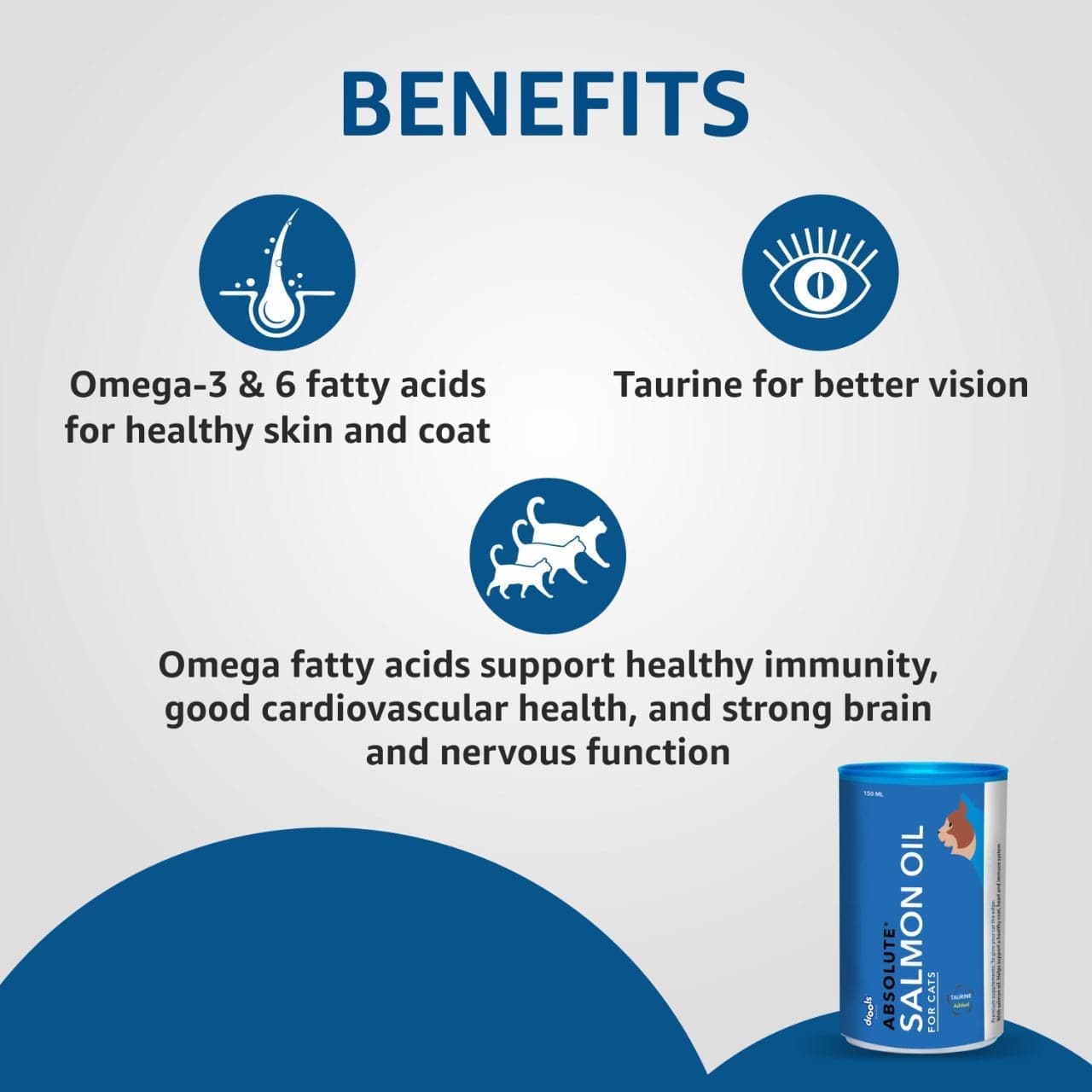 Drools Absolute Salmon Oil Syrup Supplement for Cats image 6