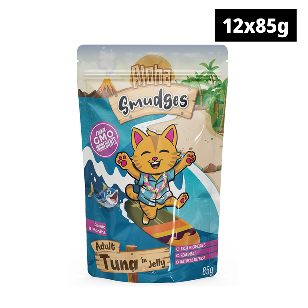 Aloha Smudges Tuna in Jelly Adult Cat Wet Food image 4