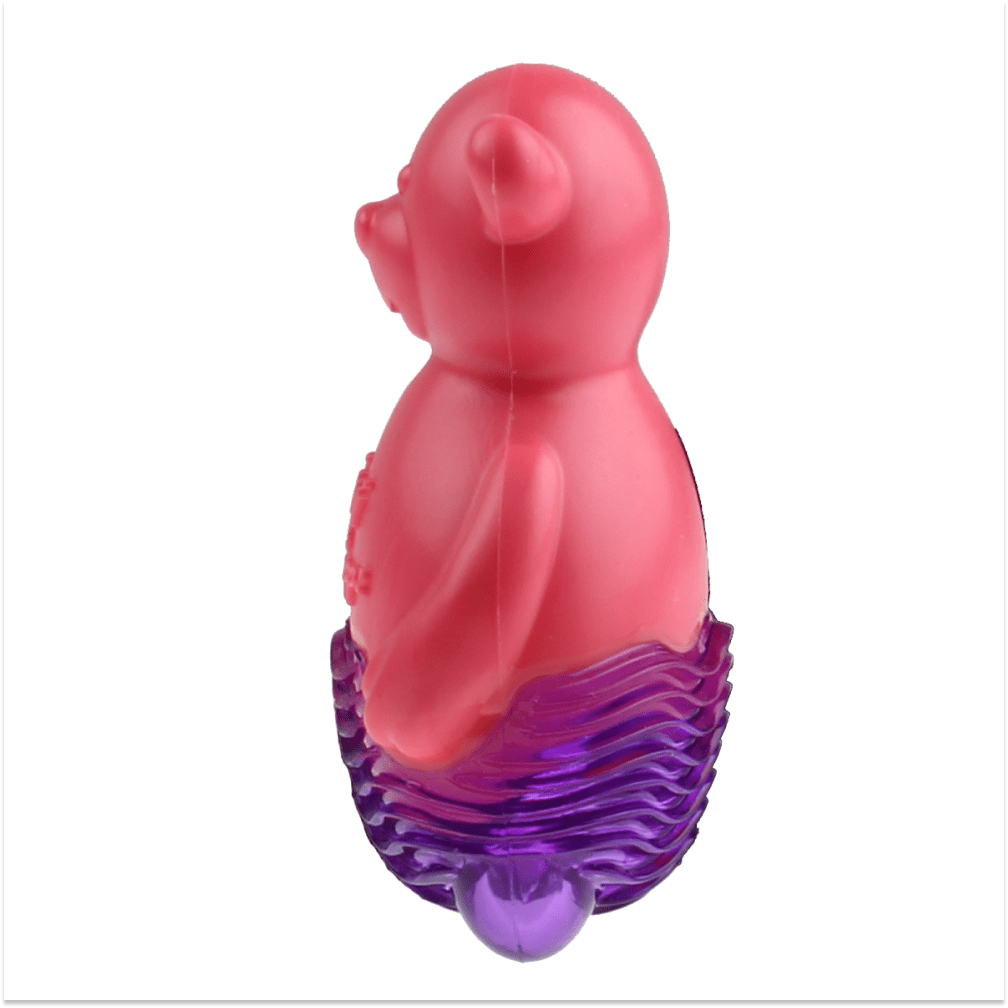 GiGwi Suppa Puppa Bear Toy for Dogs (Pink & Purple) image 6