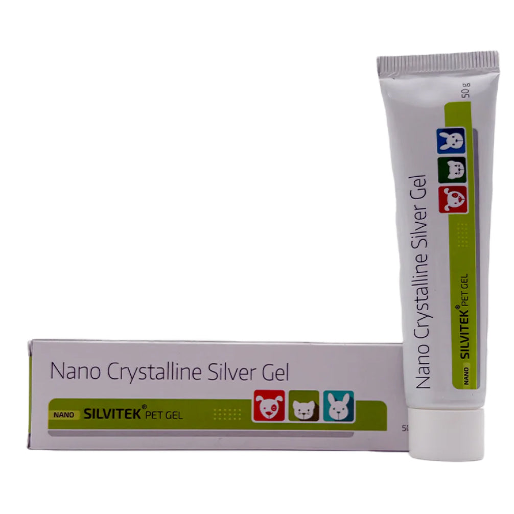 Ek Tek Nano Silvtek Pet Gel Antiseptic Wound Care for Dogs and Cats