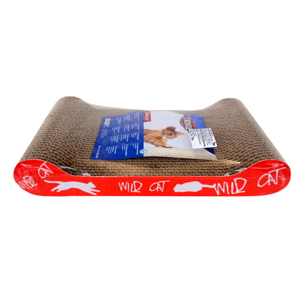 Trixie Wild Cat Scratching Cardboard for Cats (Orange) image 2