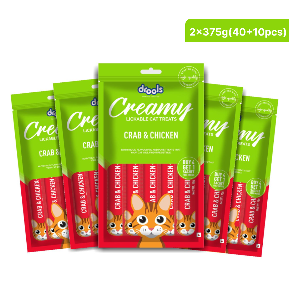 Drools Crab & Chicken Creamy Cat Treats image 10
