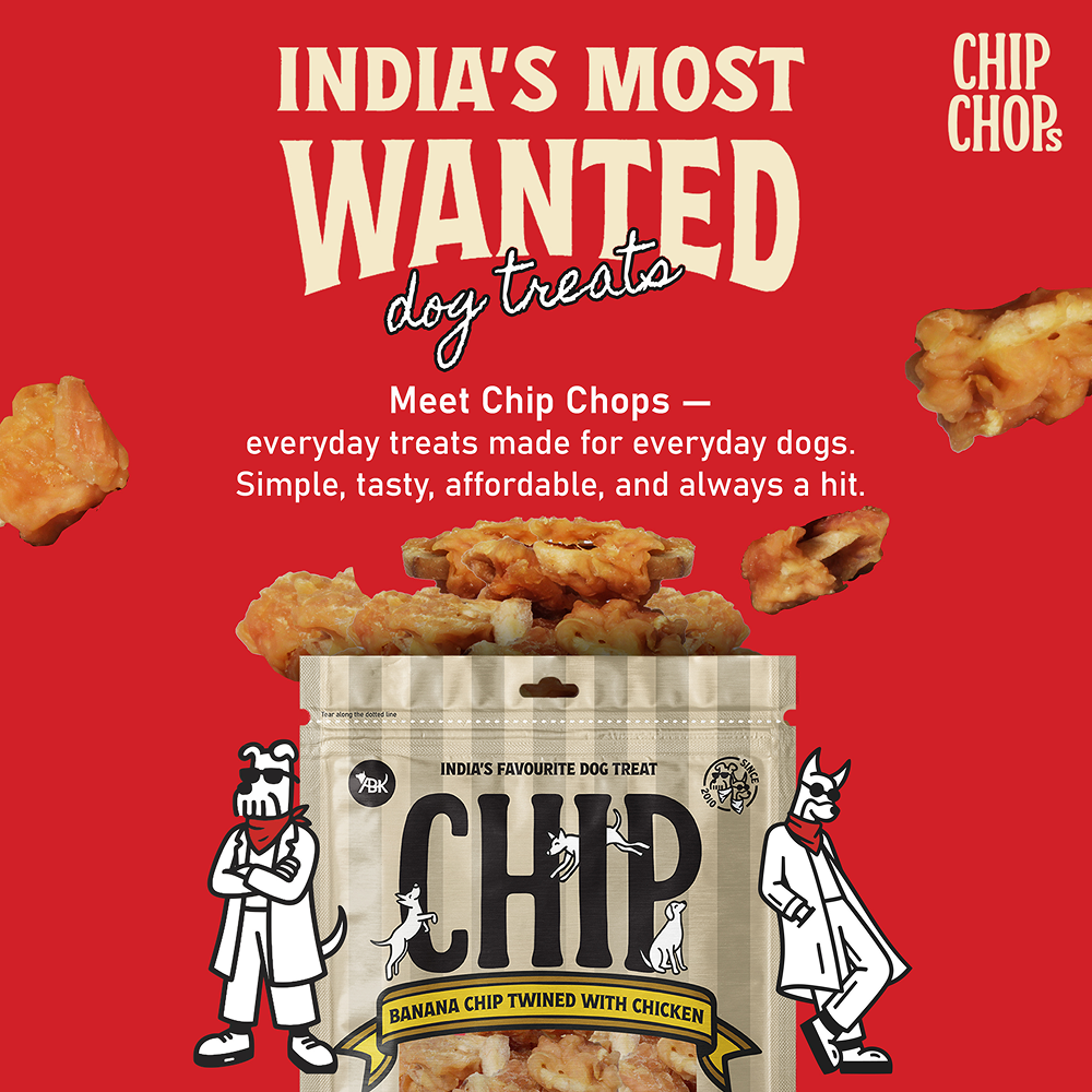 Chip Chops Banana with Chicken Chips Dog Treats image 3