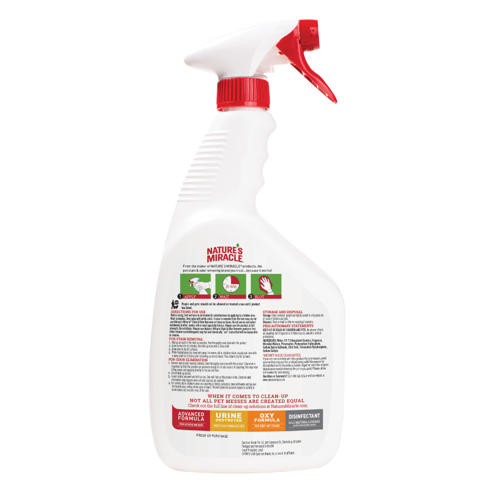 Nature’s Miracle Stain & Odor Remover for Cats (Melon Burst) image 2