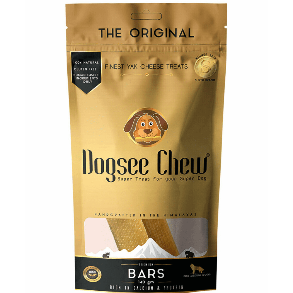 Dogsee Chew 100% Natural Yak Milk Bars Medium Breed Dog Treats image 2