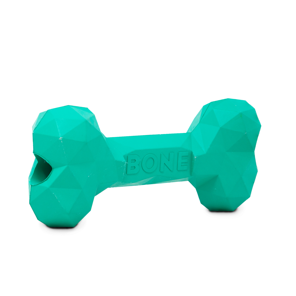 Barkbutler Chu the bone Treat Dispensing Toy for Dogs (Green) image 9